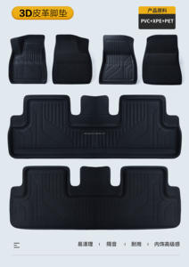 44 Tapis de sol 3D pour <span class=keywords><strong>Peugeot</strong></span> <span class=keywords><strong>Expert</strong></span> E Hydrogen <span class=keywords><strong>2023</strong></span>, fournis par l'usine - Product Image 2