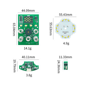 Placa de Circuito PCBA para Ventilador de Piso Jabil Technology HH719, Módulo de Voz, Teclado Táctil, Pantalla Digital - Product Image 3