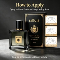 Parfum Arabe de Luxe pour Homme MRUIS 50ml EDP Dubaï, Parfum Boisé Longue Durée, Vente en Gros de Parfums Originaux