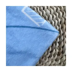 Bán Sỉ Vải Nỉ Flannel Thăng Hoa Vải Nhung Lông Siêu Mềm 100% Polyester In Hình Cho Chăn Em Bé