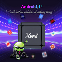 Topleo X96q Rk3518 Boîtier Tv Décodeur 4k Android 14 X96q Rk3518 Boîtier Smart Tv Android