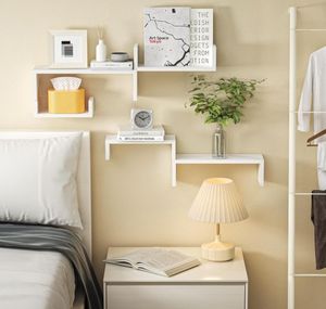 Estantes <span class=keywords><strong>de</strong></span> Pared <span class=keywords><strong>de</strong></span> Madera Multifuncionales a Precio <span class=keywords><strong>de</strong></span> Mayoreo, Juego <span class=keywords><strong>de</strong></span> Estantes Flotantes <span class=keywords><strong>de</strong></span> Madera para Decoración del Hogar - Product Image 5