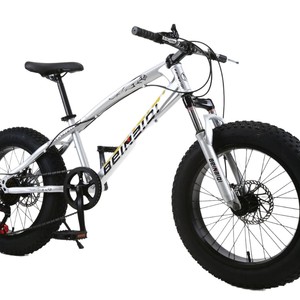 Vélo de montagne Beinaiyi 20 pouces avec pneus larges de 4,0 pouces, fourche à suspension, jantes en alliage d'aluminium, unisexe pour enfants - Product Image 5