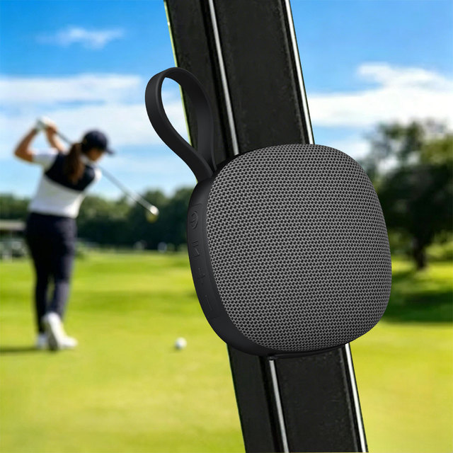 Ready to Ship Gadgets 2026 Portable Mini Speaker Sound Activated Wireless Bluetooth Speakers Magnetic Golf Cart Speaker