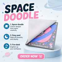 Bloc-notes de scrapbooking imprimé personnalisé de haute qualité note autocollante pour la papeterie