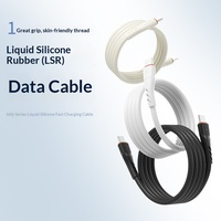 Câble de données USB-C vers USB-C USB 2.0 à charge rapide en silicone à motif spiralé 60W compatible iPhone 15/16 certifié TC pour Android