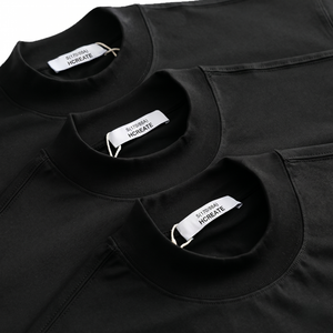 Camisetas de cuello alto de algodón grueso al por mayor a bajo precio, camisetas lisas personalizadas para hombre, ropa urbana con estampado, camiseta TKAN6-613 - Product Image 1