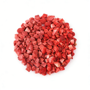 Tranches de fraises lyophilisées en vrac, collation de fruits secs - Product Image 3