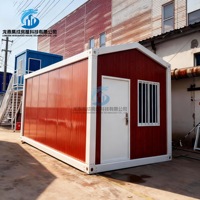 Casa Contenedor Desmontable LongTai de 20 pies, Directo de Fábrica, Panel Sándwich Transpirable, Construcción de Acero para Múltiples Usos