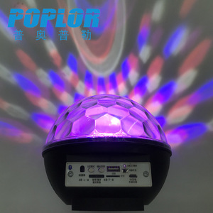 Poplor <b>Led</b> Speaker Stage Light Rgb Crystal Magic <b>Ball</b> With Usb And Battery For Party - Product Image 5