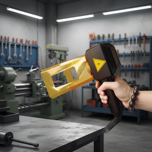 เครื่องเลเซอร์มาร์กกิ้งแบบพกพา New Herolaser CNC ไฟเบอร์เลเซอร์ ระบบระบายความร้อนด้วยอากาศ ความแม่นยำสูง 20W/30W รองรับไฟล์ AI/PLT/DXF/BMP/DWG - Product Image 1