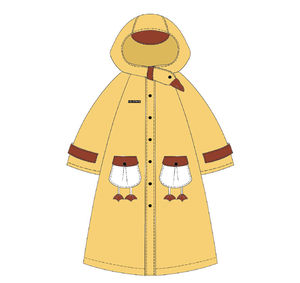 Vente en gros Imperméable pour enfants avec grand chapeau à bord Garçons Filles Sac d'école pour enfants Imperméable Randonnée en plein air Étudiant École <span class=keywords><strong>Cape</strong></span> <span class=keywords><strong>de</strong></span> <span class=keywords><strong>pluie</strong></span> - Product Image 3