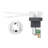 LEFOO 101A/ST 5v DC Micro Mini Pompe Péristaltique Microfluidique Moteur Pas à Pas Bas Débit 0 ~ 1.4 ml/min Fabricants