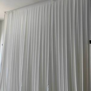 Tùy chỉnh kích thước & màu sắc 4-Way Stretch Wedding Backdrop vải 190gsm Spandex cao treo lên trang trí Rèm Cửa Rèm Cửa & valances - Product Image 3