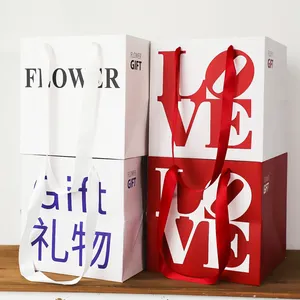 Конфеты цветочный букет Газета Стиль букет упаковка Подарочная сумка водонепроницаемая мембрана цветок бумажный мешок