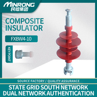 Aislante de Suspensión Compuesto de Silicona y Caucho FXBW4-10 10kV para Líneas de Transmisión y Distribución de Energía de Alto Voltaje