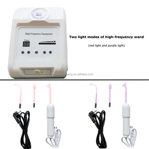 Sản phẩm mới loại bỏ mụn đầu đen chuyên nghiệp công cụ làm đẹp da mặt di động tần số cao Facial Wand máy với 3 ống - Product Image 5