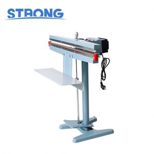 Máquina Selladora Manual Vertical PFS-800 con Pedal, 800 mm de Longitud de Sellado, Selladora de Bolsas de Plástico con Pedal y Calentamiento por Impulso - Product Image 1