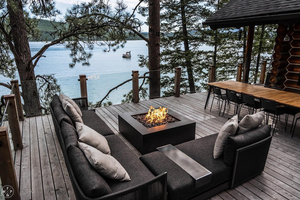 Camini quadrati personalizzabili utilizzando alcol, Gas o <span class=keywords><strong>legna</strong></span> come combustibile, adatto per ville, alberghi e case. - Product Image 3