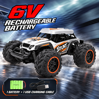 Voiture télécommandée EPT 1:12 haute vitesse 33KM/H 2.4GHz, monster truck tout-terrain avec lumières LED et batterie rechargeable