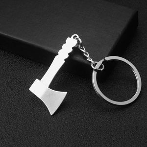 Simulation Tool Wrench Hammer Screwdriver <b>Keyring</b> Collection Mini Metal Axe Keychain - Product Image 1
