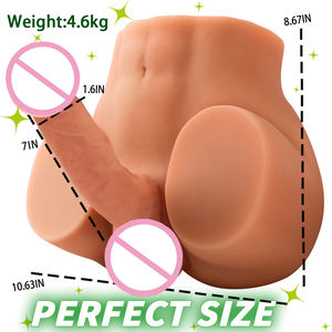 Juguete Sexual para Adultos de 4.6 kg, Masturbador Femenino, Consolador Realista con Gran Trasero para Hombres Gay, Sensación Realista de Sexo - Product Image 4