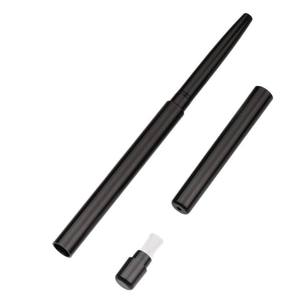 En stock: Envase automático vacío para lápiz de <span class=keywords><strong>cejas</strong></span> de 2g, negro, coreano, con brocha y logotipo personalizado. - Product Image 1