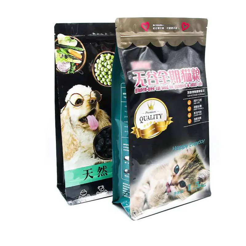 custom logo polypropylene deer feed bag pp bags 25kg 50kg 50lb dog food/pet food/animal feed packaging bag