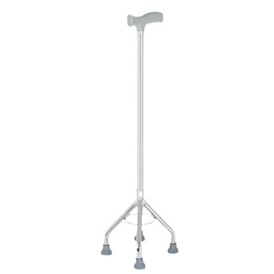 Bâton de marche à quatre pieds Heng Shunhong en alliage d'aluminium, hauteur réglable, antidérapant, pour personnes âgées - Product Image 5