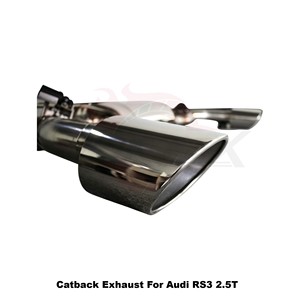 Sistema de escape Catback con válvulas de acero inoxidable Vortex Track-Ready para Audi RS3 2.5T 2016-2024, mejora de rendimiento - Product Image 6