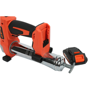 <span class=keywords><strong>Pistolet</strong></span> à graisse sans fil professionnel industriel 20V 2A <span class=keywords><strong>Batterie</strong></span> 500 CC Baril 10 000 PSI Pression Réglable 2 Vitesses Flexible 100cm - Product Image 6
