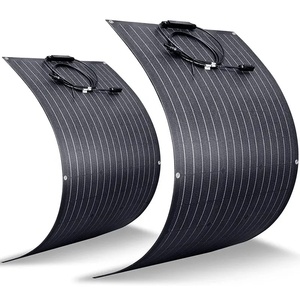 Panneau solaire flexible 100W 200W 300W Panneau Pv en silicium monocristallin Panneau solaire à couche mince pour système de stockage d'énergie solaire - Product Image 1