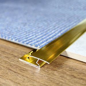 Profilé de transition en aluminium pour tapis et carrelage, bande de protection pour bord de tapis et carrelage, profilé de bordure de sol - Product Image 3