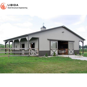 Chi phí thấp thiết kế hiện đại Barn prefab xây dựng kho - Product Image 2