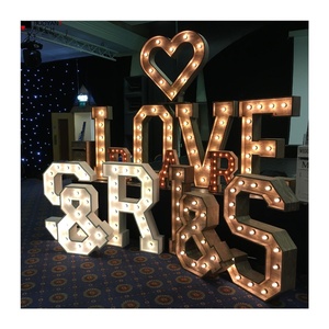 Custom <b>Led</b> Light Marquee Letter Numbers 3ft 4ft 5ft <b>Sign</b> Name Oh Baby Marry Me Big Giant Marquee Letters <b>Sign</b> - Product Image 2