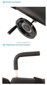 Lit de traction cervicale et lombaire manuel médical, multifonctionnel, portable, civière de traction cervicale et lombaire - Product Image 5