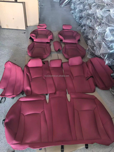 Coprisedili in Pelle per Auto, Set Completo di Accessori di Lusso Impermeabili per Jeep Wrangler Jk 2007-2017 - Product Image 1
