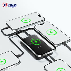 Estación de Carga Portátil Magnética de Carga Rápida PD 22.5W 10000mah, Cargador de Batería Externo con Cable 4 en 1 y Opción de Carga Inalámbrica - Product Image 6