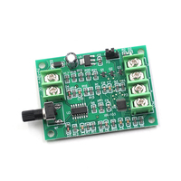 Brushless DC motor drive board module speed control board optical drive hard drive motor controller 7V-12V improved version
