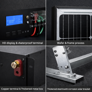 Sistema de Energía Híbrido Todo en Uno de 11kW para el Hogar, Función Complementaria a la Red, Inversor MPPT LiFePO4 de 51.2V 600Ah, Solución Energética Fuera de la Red - Product Image 4