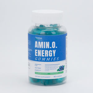 Super <span class=keywords><strong>B</strong></span>-complexe végétalien OEM avec vitamine C Pilules d'acide folique Soutien immunitaire Complexe de vitamine <span class=keywords><strong>B</strong></span> AMIN.O. Bonbons énergétiques - Product Image 1