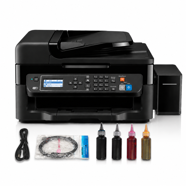 95% New Compatible for L565 Color Inkjet All in One Printer Wireless Multifunction Printer Refurbished Used Printer