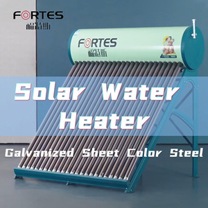 HFortesハイブリッド空気源 & 太陽エネルギー温水ヒーターシステム100L-300L加圧ソーラー温水ヒーターヒートポンプ付き - Product Image 5