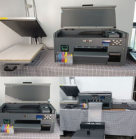 Impresora DTF Digital A3 de Alta Calidad Heyme XP600 para Película PET de 13 Pulgadas con Horno y Kit de Impresora DTF para Cualquier Textil