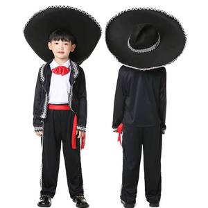 Costumes ethniques mexicains HP pour le Jour des Morts, costumes pour enfants anglais - Product Image 5