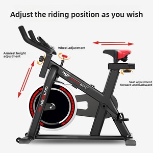Vélo d'exercice vertical à commande magnétique intelligente pour usage domestique, ultra-silencieux, équipement de fitness d'intérieur, vente en gros d'usine, modèle K300 - Product Image 2