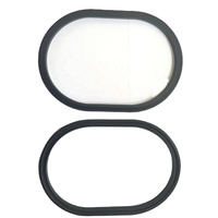 Joint d'étanchéité en caoutchouc moulé en silicone certifié ROHS et REACH, coloré, type O-Ring, pièces en caoutchouc, dureté 20~90 Shore, usage industriel