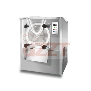 16-20l/h fabricante de sorvetes, café leite loja de chá uso comercial série dura máquina de gelado com aço inoxidável
