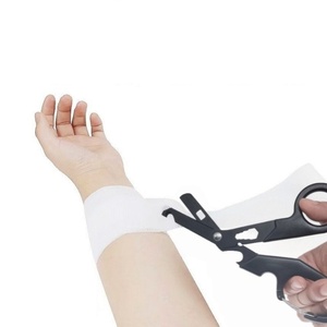 Ciseaux de sauvetage pour couper la gaze, retirer les points de suture, design dentelé, équipement de sécurité pour le camping en plein air, premiers secours, cisailles de traumatisme - Product Image 5