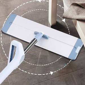 Commercio all'ingrosso della fabbrica Hotel ospedale pulizia polvere Push singola Clip pieghevole polvere Push pedale mocio - Product Image 1